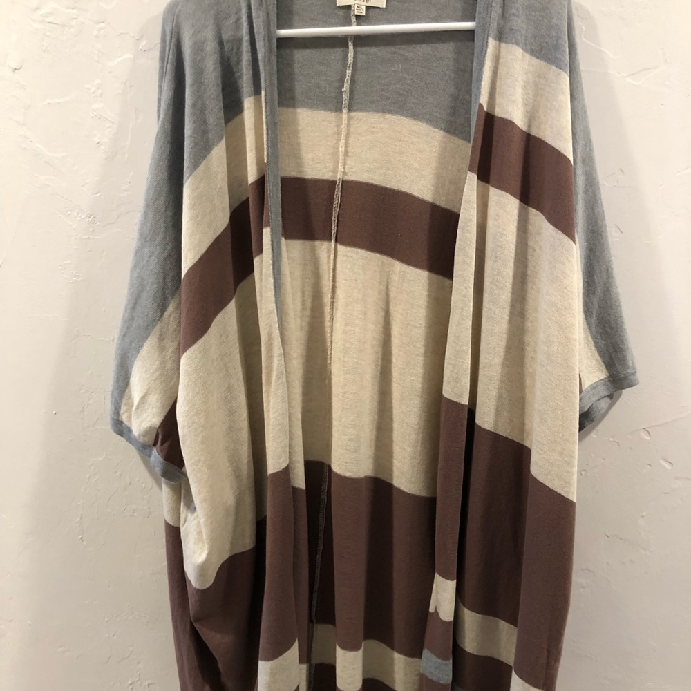 Striped Short Sleeve Tunic